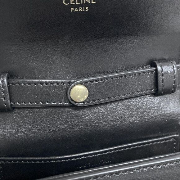Celine Shoulder Bag Mini Claude Black - Picture 14 of 15